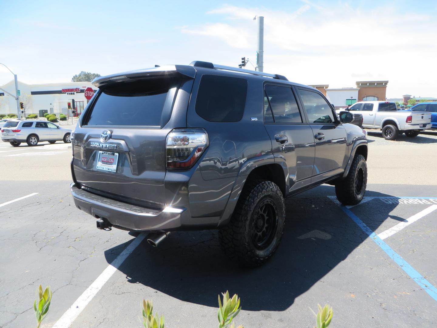 2021 CHARCOAL /BLACK Toyota 4Runner SR5 Premium 4WD (JTENU5JR0M5) with an 4.0L V6 DOHC 24V engine, 5A transmission, located at 2630 Grass Valley Highway, Auburn, CA, 95603, (530) 508-5100, 38.937893, -121.095482 - Clean SR5 Premium 7 passenger with a set of Bilstein 5100 series front struts and rear shocks, Bilstein 1" rear springs, 17" KMC 544 wheels, and Toyo RT Trail tires. - Photo#4